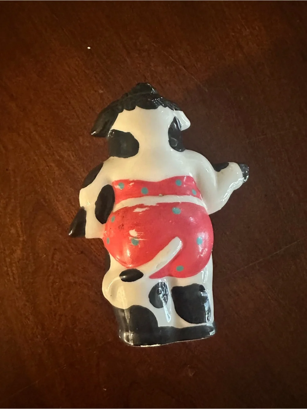 Vintage Russ Ceramic Cow Salt & Pepper Shakers Retro Kitchen Decor